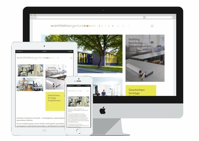Webseite für Architekten