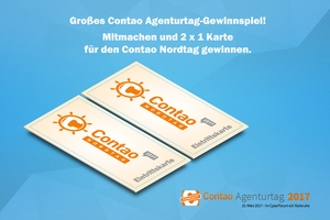 Gewinne 2x1 Ticket für den Contao Nordtag 2017