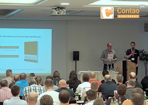 Vorstellung des Contao Jahrbuches auf der Contao Konferenz 2015