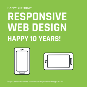 10 Jahre Responsive Webdesign