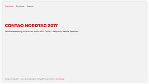 Videomitschnitt vom Contao Nordtag 2017