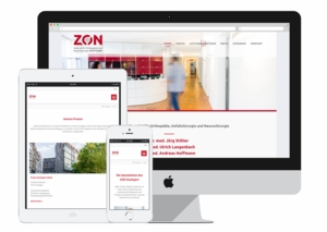 Website für ZON Stuttgart