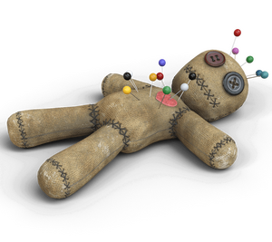 Voodoopuppe zu Trend von KI-Actionfiguren