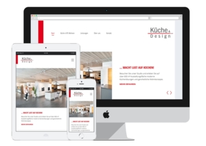 Website für Küche & Design, Backnang
