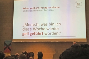 Heute war World Usability Day. Auch in Stuttgart. Vor sechs Jahren schon einmal dabei, gab es dieses Mal wieder neue und spannende Themen.