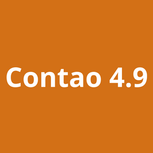Grafik mit Text: weitzeldesign mit Contao 4.9 LTS