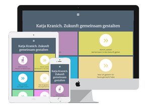 Screenshot Professionelles Website Redesign