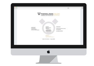 Screenshot: Website Tierklinik Haar