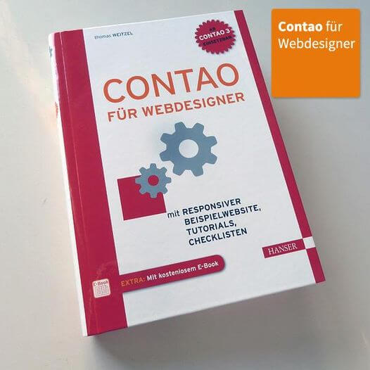 Contao für Webdesigner Contao für Webdesigner